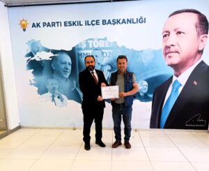 ESKİL AK PARTİ İLÇE TEŞKİLATI ÇALIŞMALARA BAŞLADI