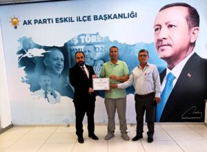 ESKİL AK PARTİ İLÇE TEŞKİLATI ÇALIŞMALARA BAŞLADI