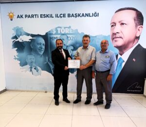 ESKİL AK PARTİ İLÇE TEŞKİLATI ÇALIŞMALARA BAŞLADI