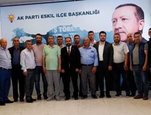 ESKİL AK PARTİ İLÇE TEŞKİLATI ÇALIŞMALARA BAŞLADI